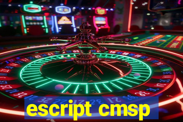 escript cmsp